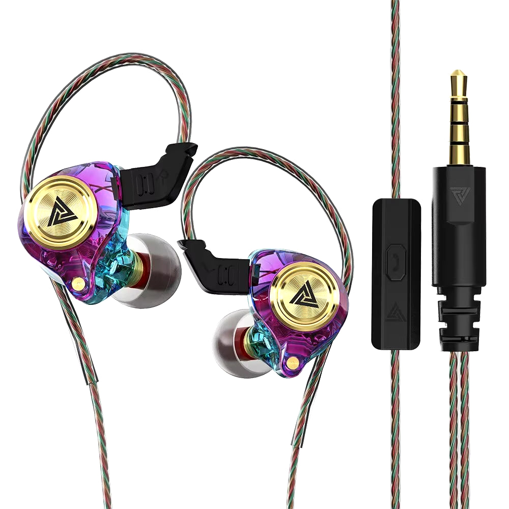 Auriculares In-Ear QKZ AK3-FiLe con Graves Potenciados y Micrófono
