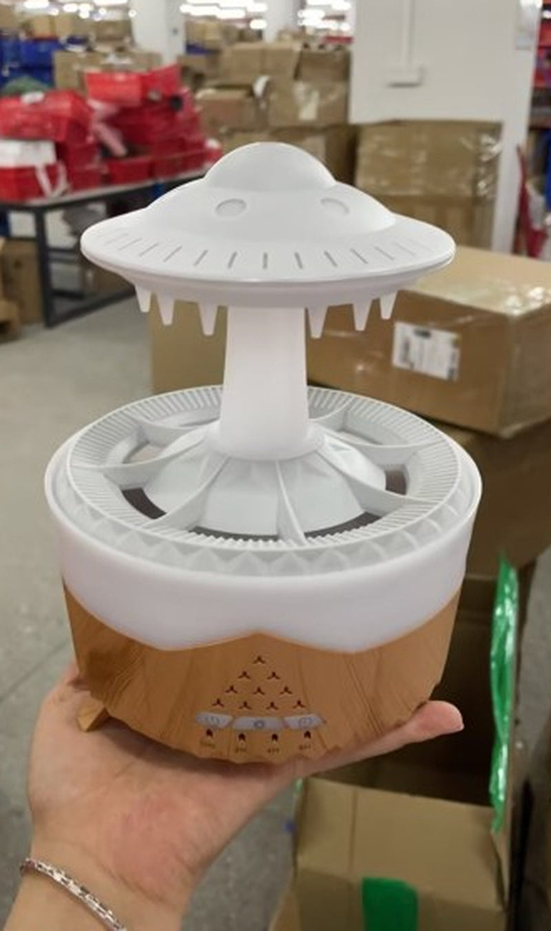 Humidificador USB con Forma de Gota y Aromaterapia – Difusor Decorativo para el Hogar