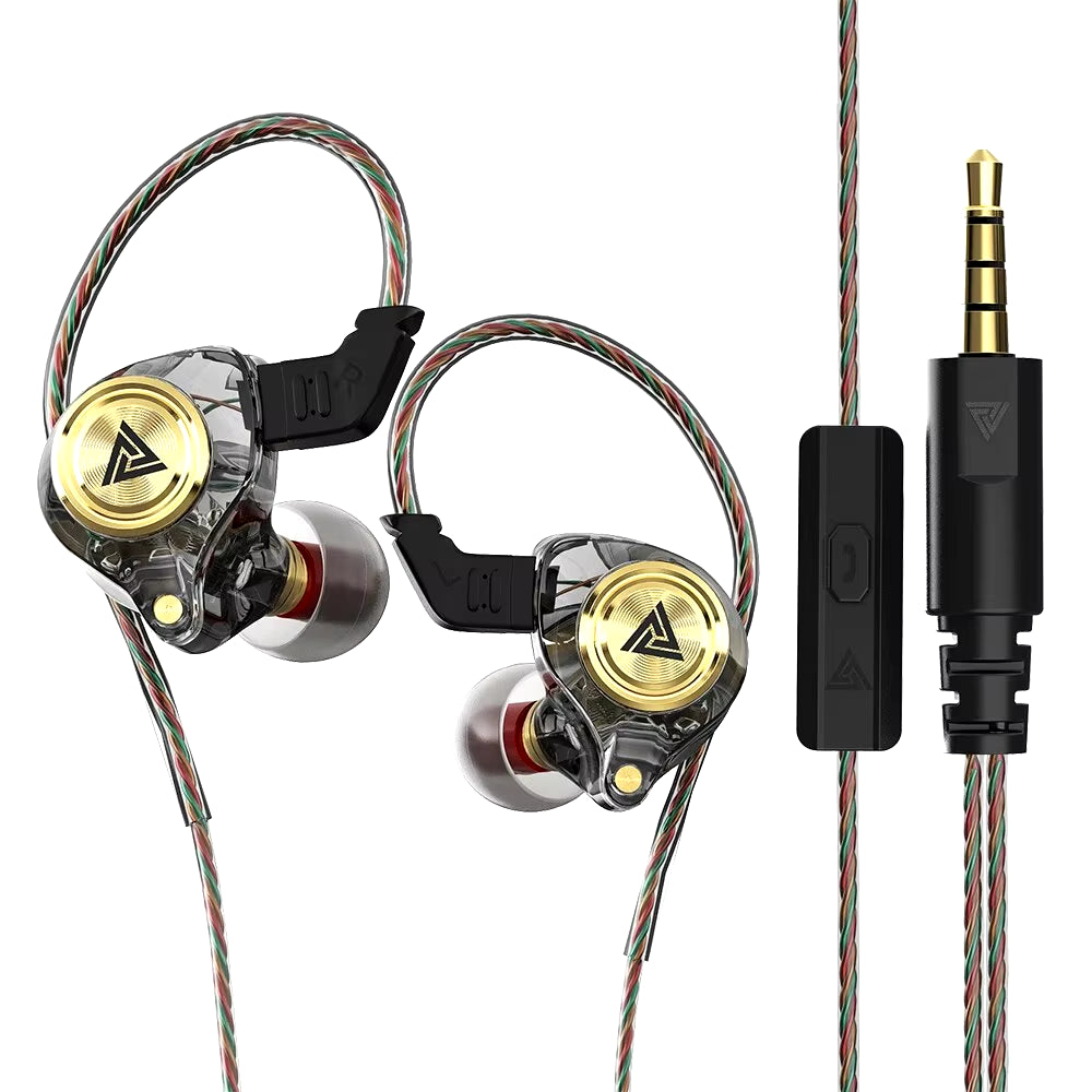 Auriculares In-Ear QKZ AK3-FiLe con Graves Potenciados y Micrófono