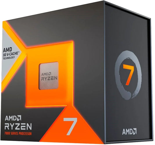 AMD Ryzen 7 7800X3D | Procesador de Alto Rendimiento con 8 Núcleos, Tecnología 3D V-Cache y Gráficos Integrados Radeon – Socket AM5