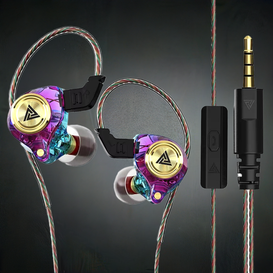 Auriculares In-Ear QKZ AK3-FiLe con Graves Potenciados y Micrófono